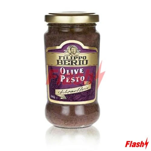 Molho Pesto Filippo Berio Azeitona Preta 190Gr