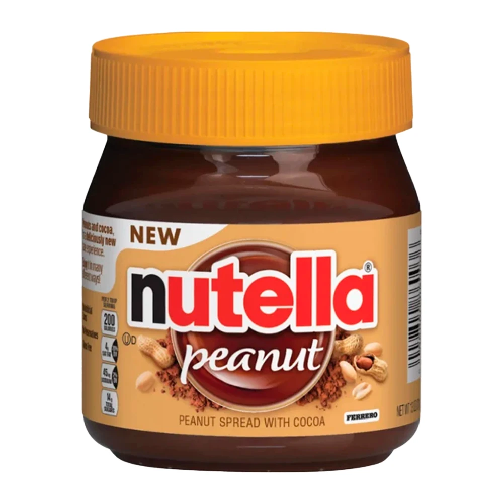 Nutella Peanut Pote Plástico 13Oz 371G Ferrero