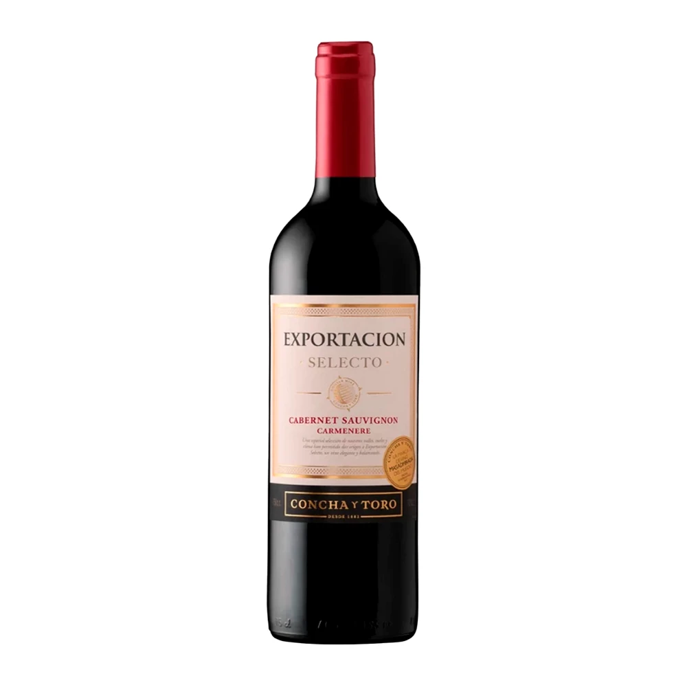 Vinho Chileno Concha y Toro Exportacion Carbernet Sauvignon e Caménère Garrafa 750ml