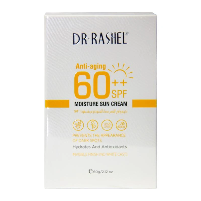 Protetor Facial Creme Dr Rashel Hidratante e Anti-Envelhecimento FPS60 60Ml