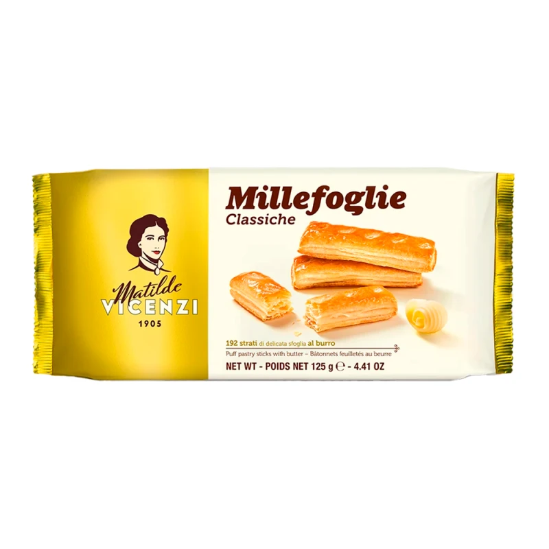 Biscoito Folhado Clássico Matilde Vicenzi 125G