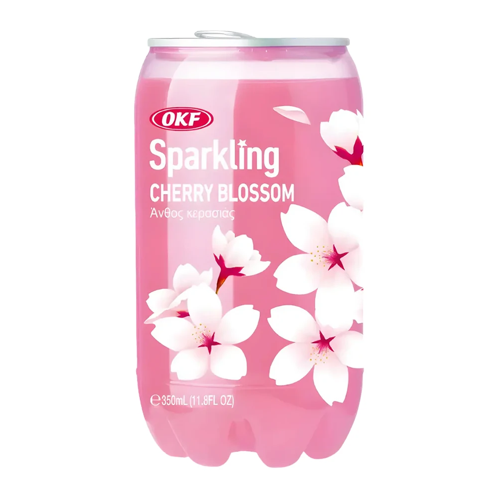Bebida Gaseificada Okf Sparkling Cherry Blossom Lata 350Ml