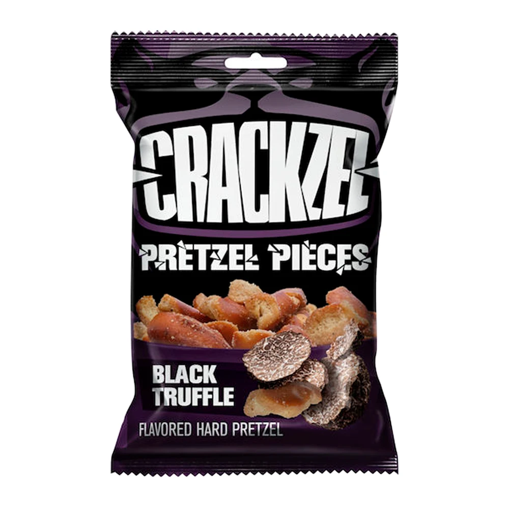 Salgadinho Pretzel Crackzel Black Truffle Pacote 65G