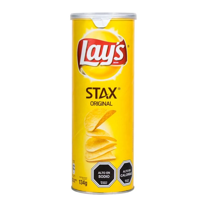 Batata Frita Lays Stax Original Tubo 134G