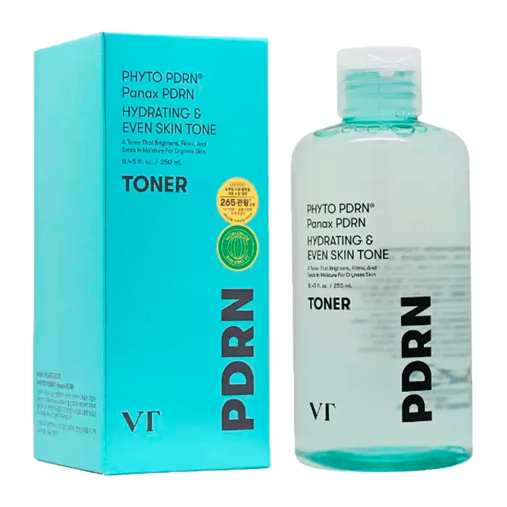 Tônico Facial VT Cosmetics PDRN Toner 250Ml