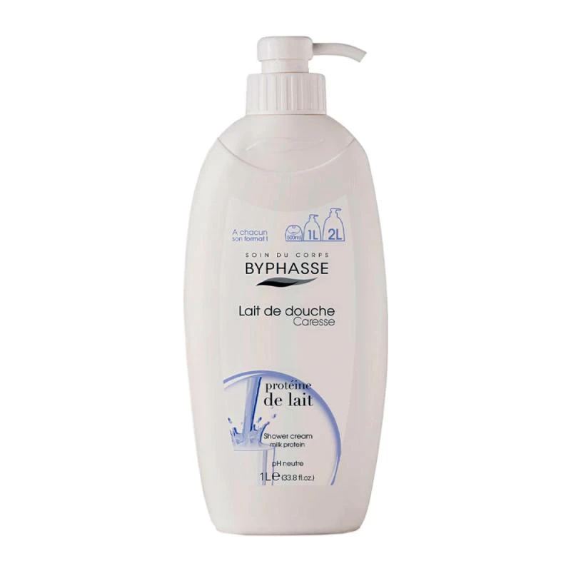 Gel Ducha Byphasse Com Proteína de Leite 1L