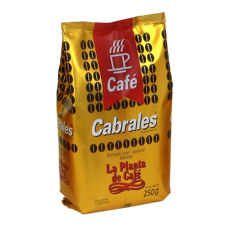 Café Torrado Cabrales Com Açucar 250G