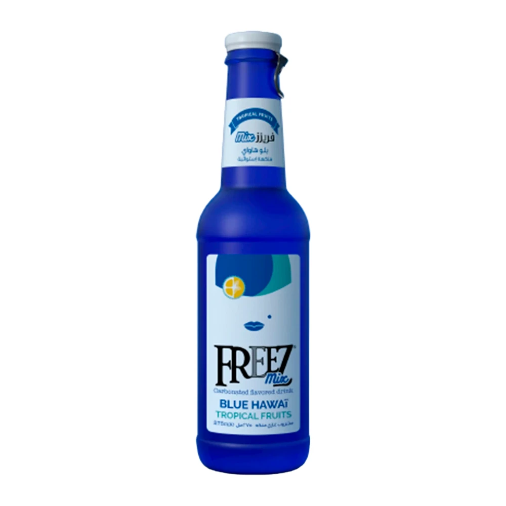 Bebida Gaseificada Freez Mix Blue Hawai Garrafinha 275Ml