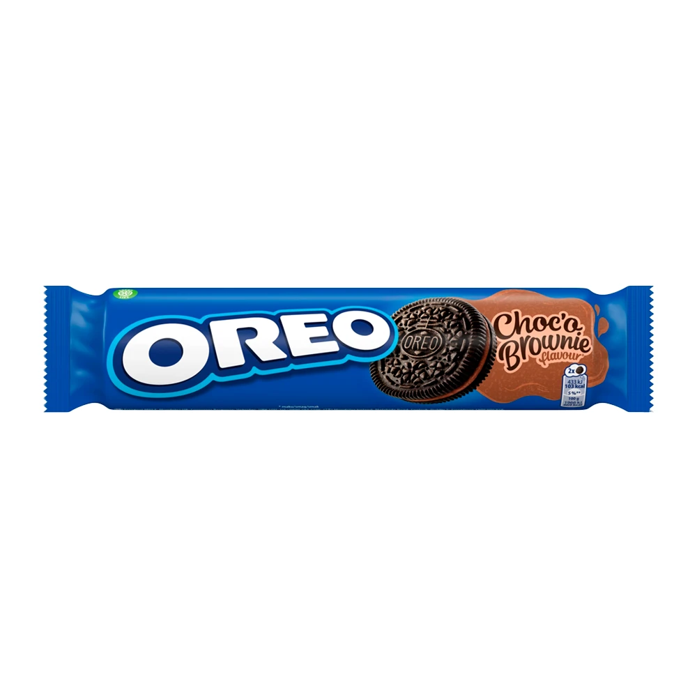 Biscoito Oreo Recheado Brownie 154G