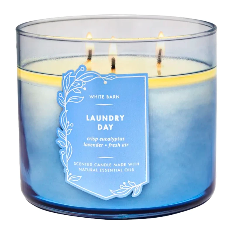 Vela Aromática Bath & Body Works Laundry Day 411G
