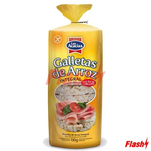Biscoito de Arroz Las Acacias Pacote 130G