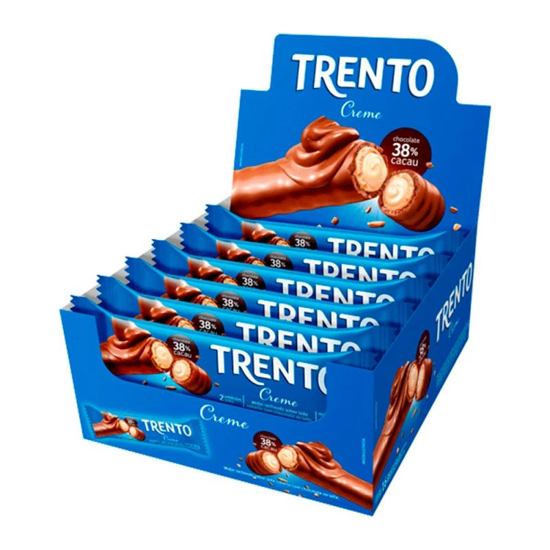 Chocolate Trento Creme Caixa 16X29G