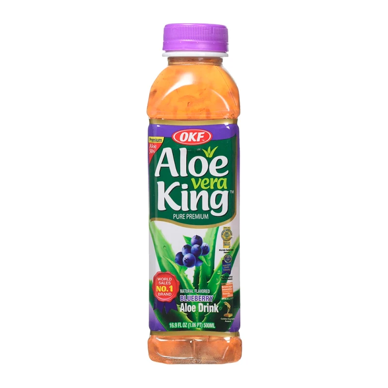 Suco de Mirtilo Okf Com Aloe Vera Garrafa Pet 500Ml