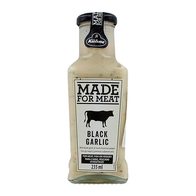 Molho Alho Preto Kuhne 235Ml