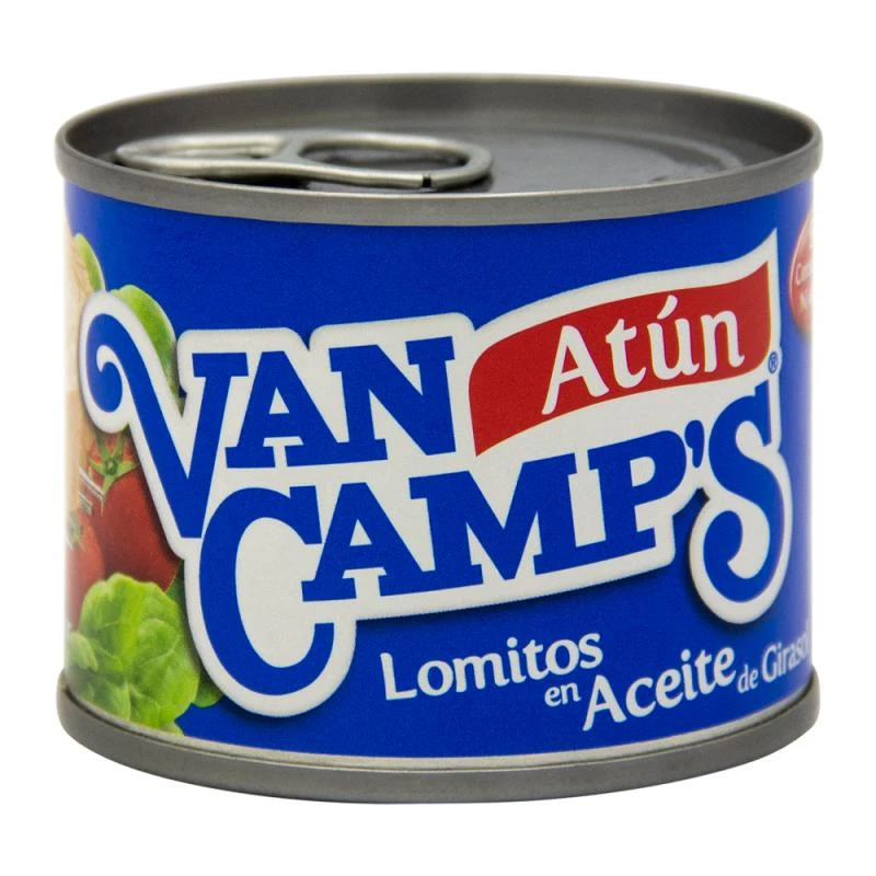 Atum Van Camps em Azeite de Girasol Lata 140G
