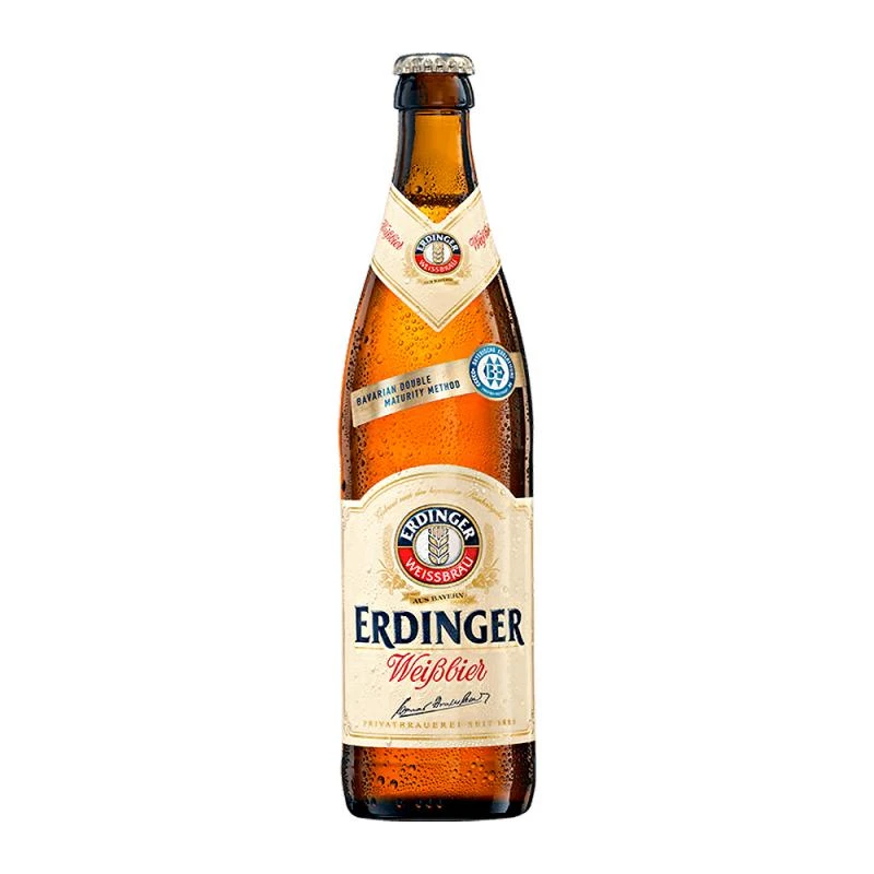 Cerveja Erdinger De Trigo Clara Garrafa 500Ml