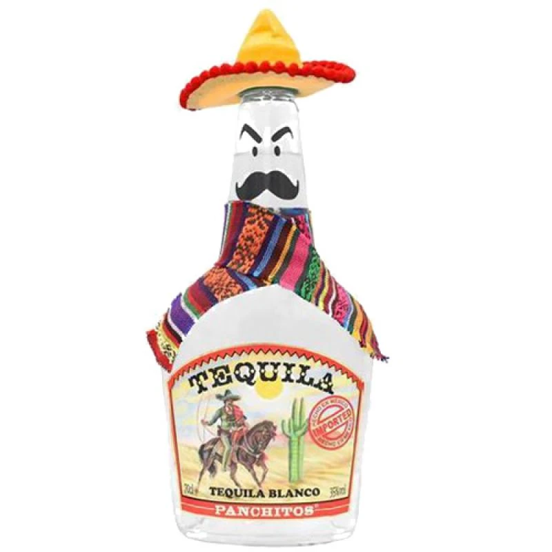 Tequila Branca Panchitos Garrafa 700Ml