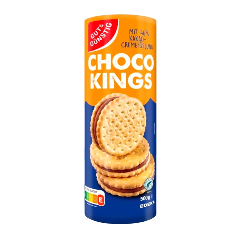 Bolacha Recheado Chocolate 500G Edeka