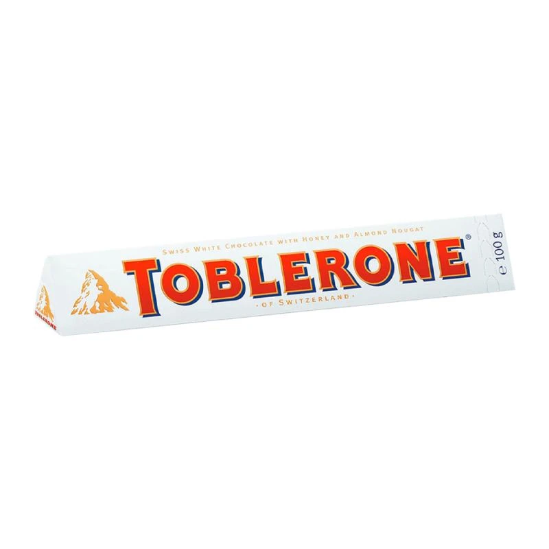 Chocolate Toblerone Branco 100G