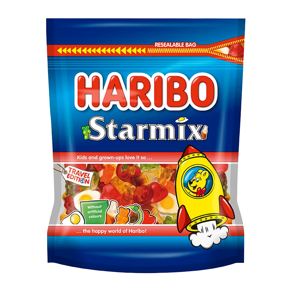 Bala Gelatina Alemã Haribo Starmix Pacote 250G
