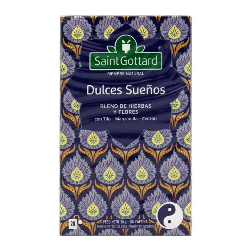 Chá Saint Gottard Doces Sonhos Com 20 Saquinhos