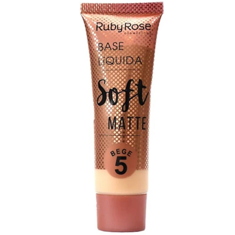 Base Ruby Rose Soft Matte Beige 5 Hb-8050