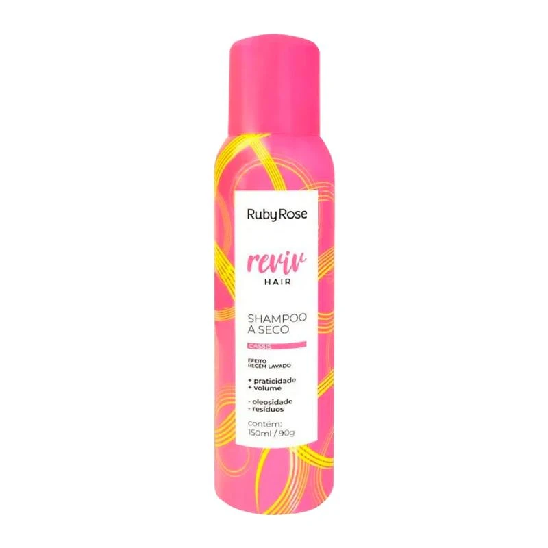 Shampoo À Seco Ruby Rose Groselha Preta 150Ml