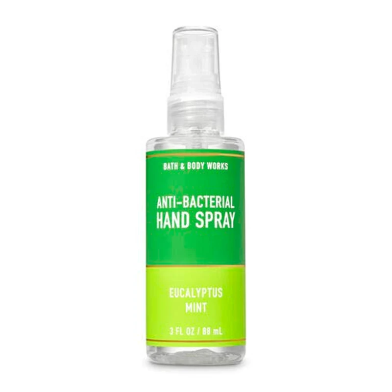 Spray Antibacteriano Para As Mãos Bath & Body Works Eucalyptus Mint 88Ml