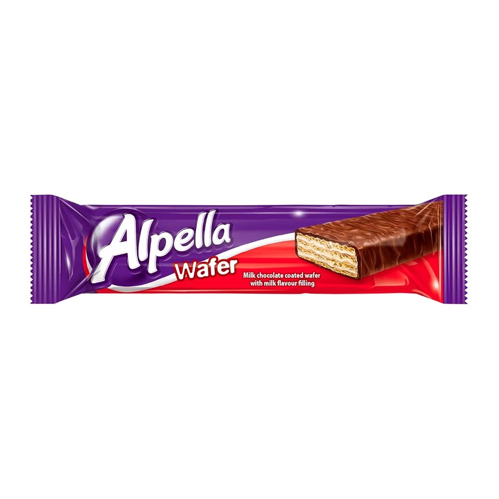 Biscoito Wafer Alpella Milk Choco 38G