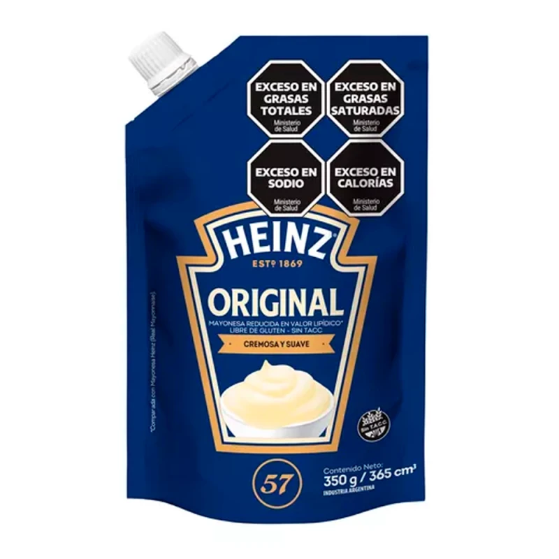Maionese Heinz Sachet 340G