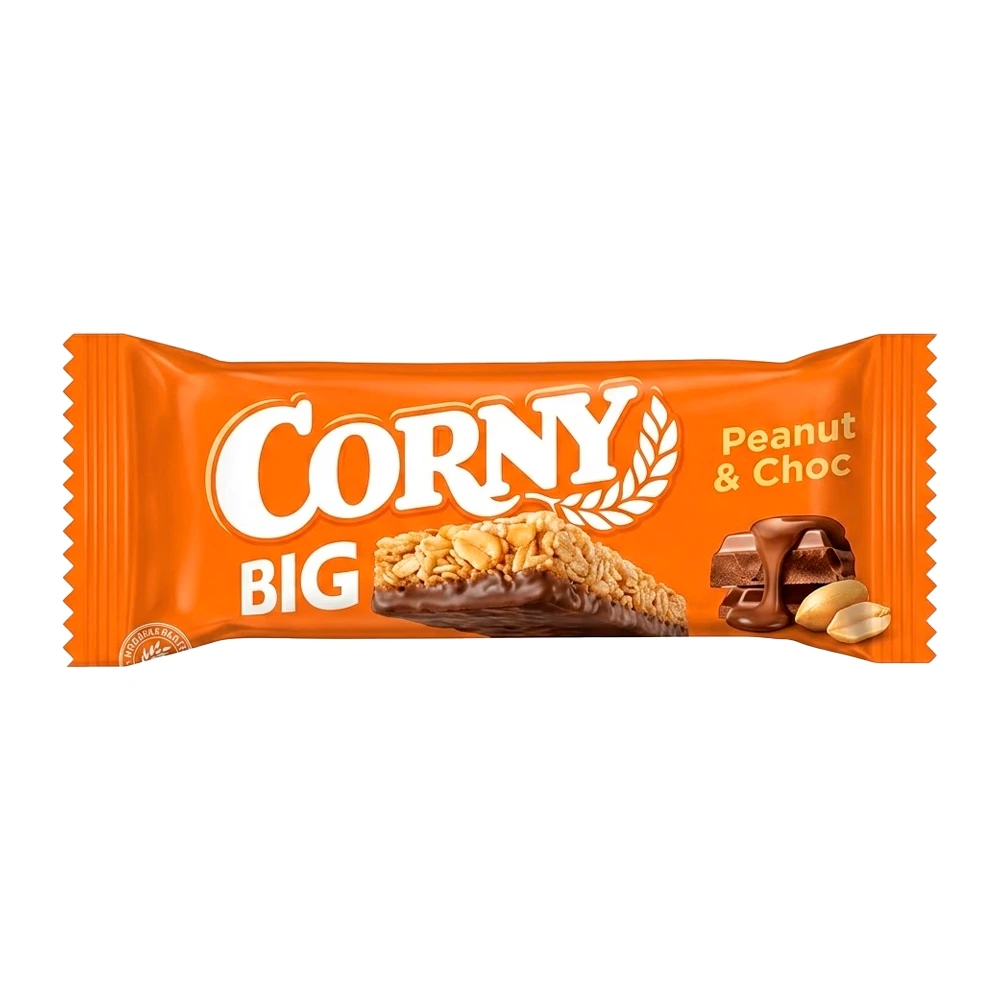 Barra Cereal Corny Chocolate e Amendoim 50G