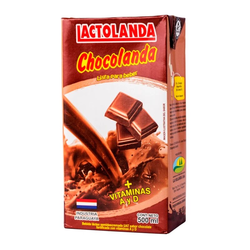 Achocolatado Lactolanda Chocolanda Caixa 500Ml