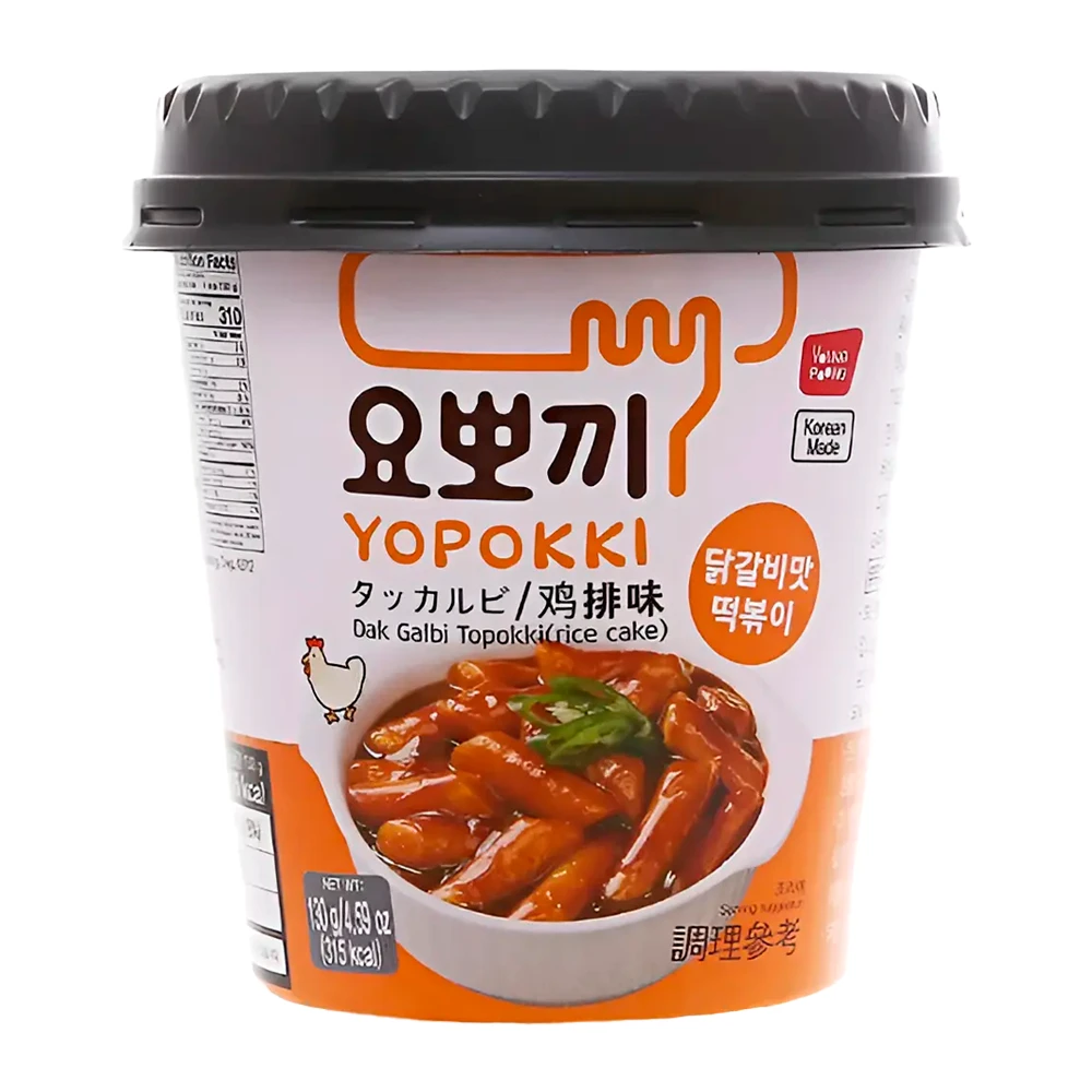 Topokki Yopokki Com Frango Galbi Pote 130G