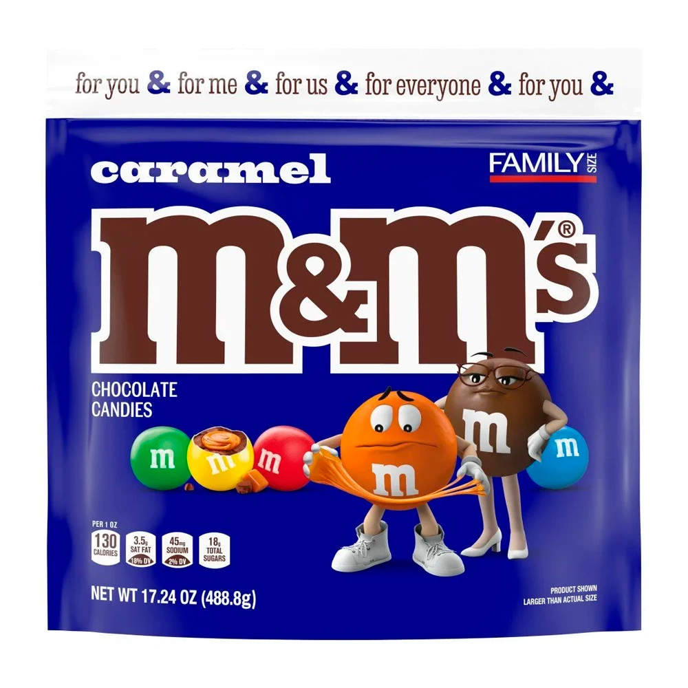 Chocolate Mars M&M Caramelo Pacote 17.24Oz 489G