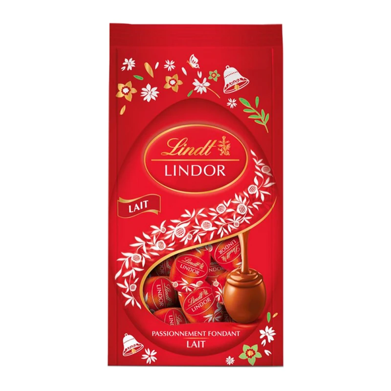Mini Ovo de Chocolate Ao Leite Lindt Lindor 180G
