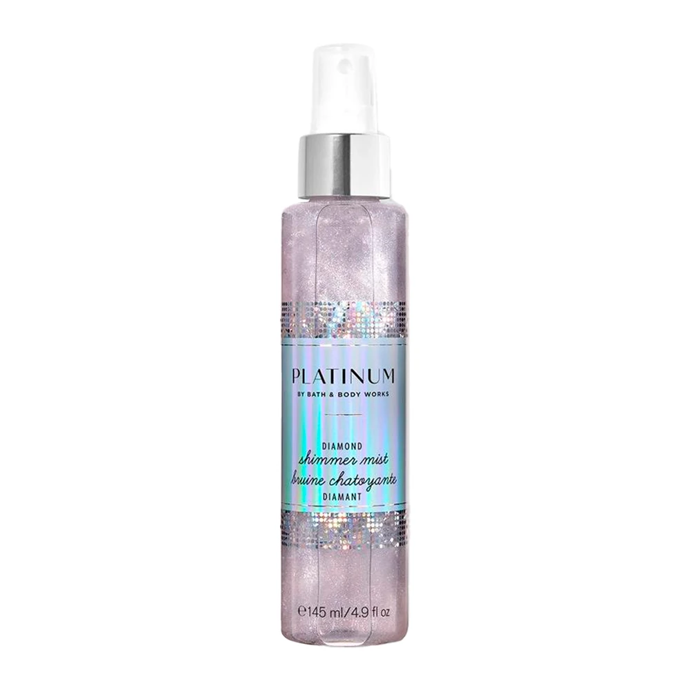 Colônia Corporal Com Brilho Bath & Body Works Platinum 145Ml