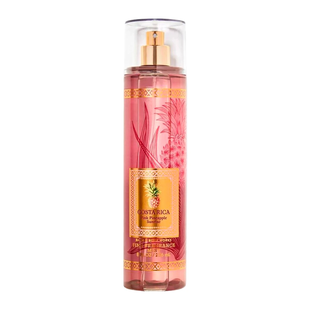 Colônia Corporal Bath & Body Works Costa Rica Pink Pineapple 236Ml