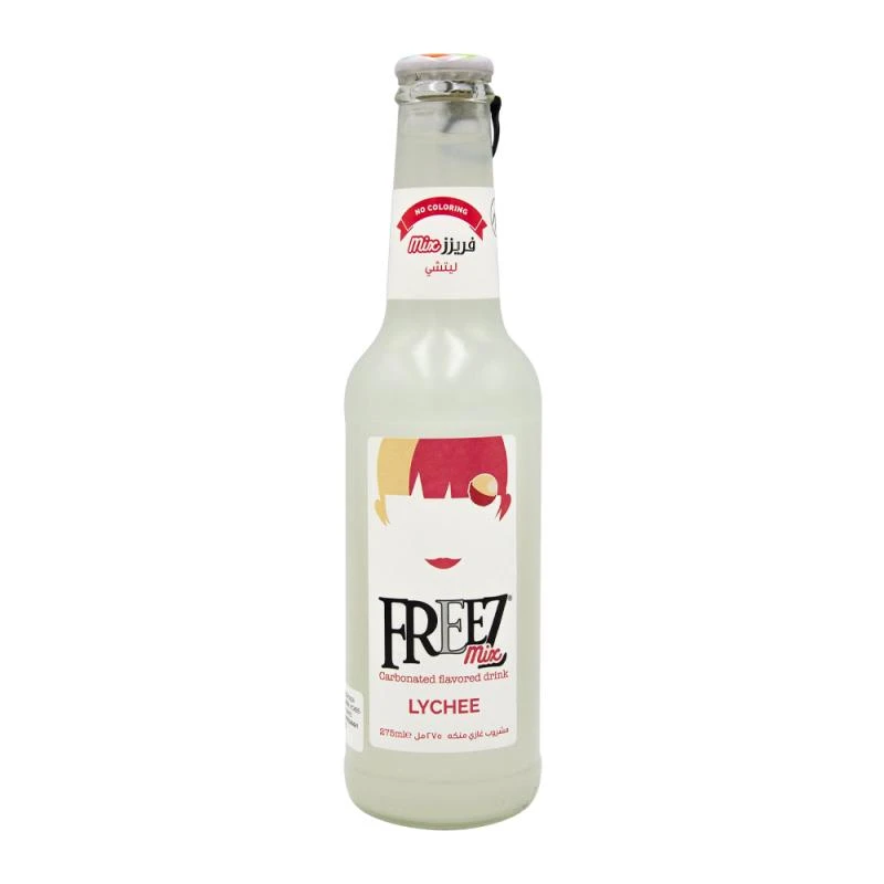 Bebida Gaseificada Freez Mix Lychee 275Ml (Sem Alcool)