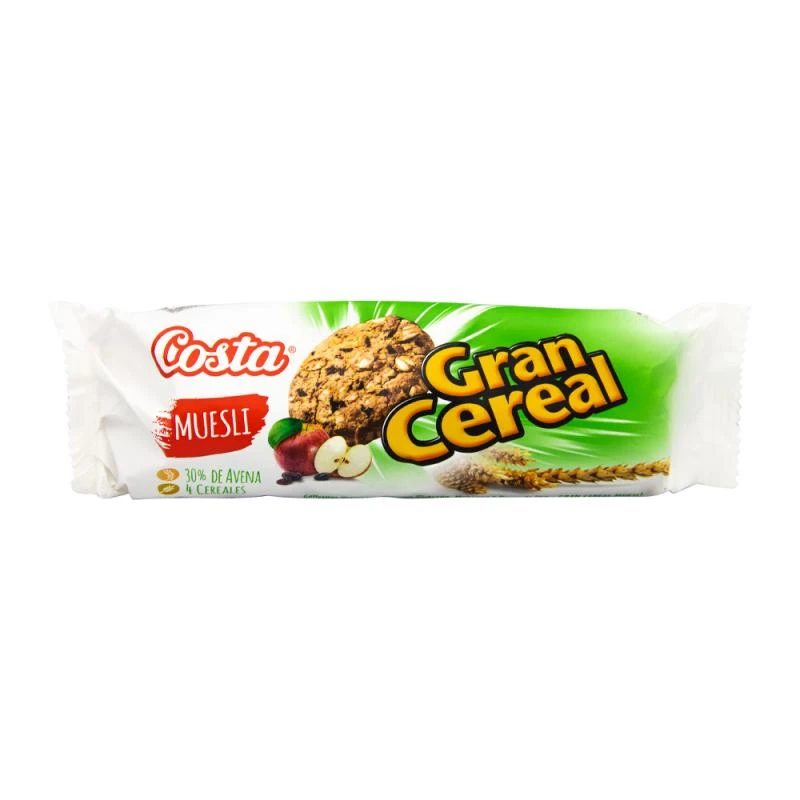 Biscoito Costa Cereal Muesli 135G